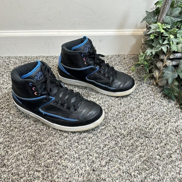 Nike Air Jordan 2 Retro Radio Raheem Men’s Size 8 2016 (834274-014) Black main image 6